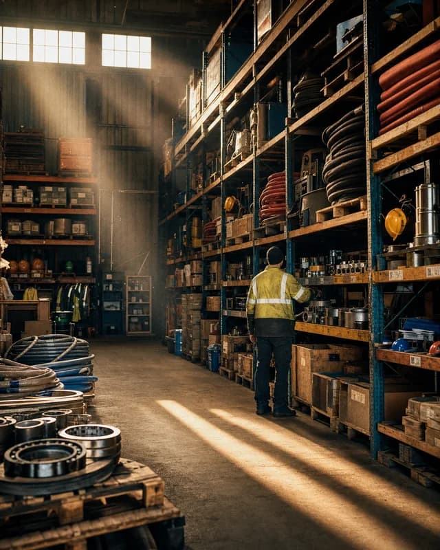 A industrial supply storefront built on Vendra